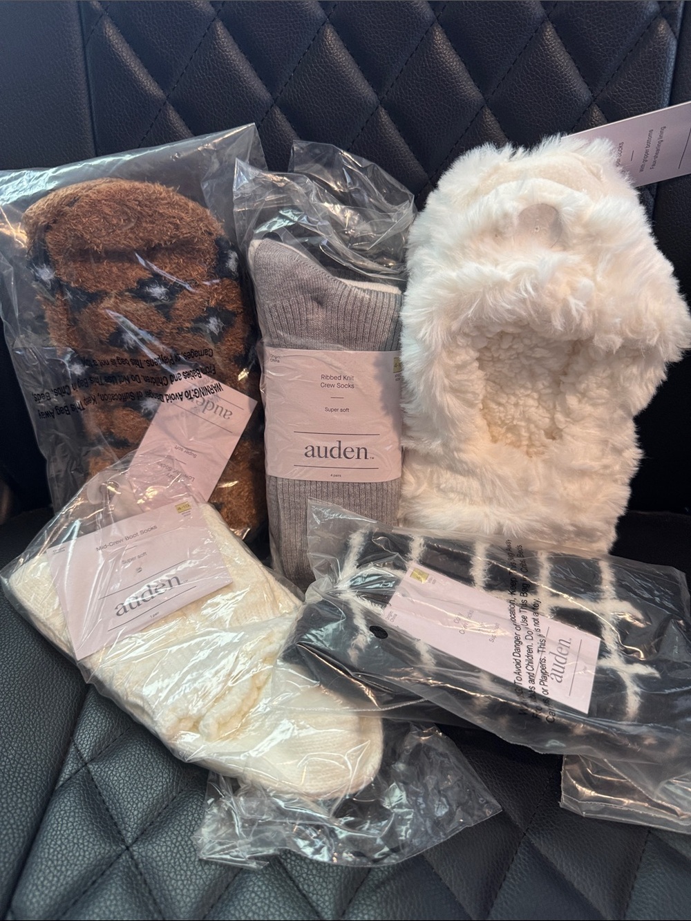 Auden 8PAIRS of assorted socks/slipper socks 🧦